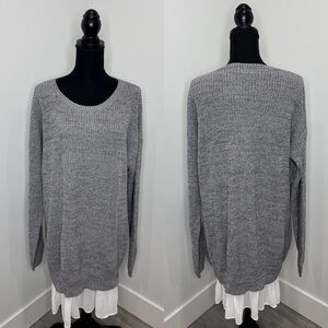 Forever 21 Plus Size Gray Women’s Tunic Sweater (1X)